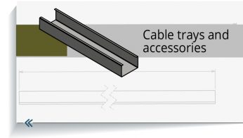 Cable trays and accessories