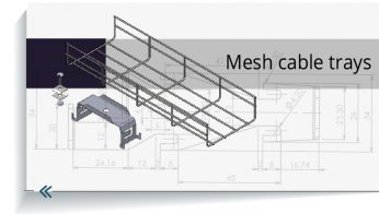 Mesh cable trays